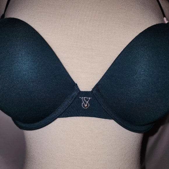 Victoria’s Secret Matching Set Bombshell Bra/Fishnet Cheeky Panty-32D/Small - Picture 3 of 15